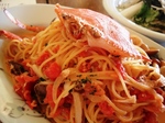 名物!渡りガニのスパゲティー