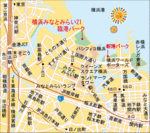 みなとみらい花火大会地図