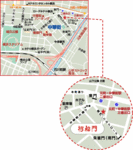 招福門地図